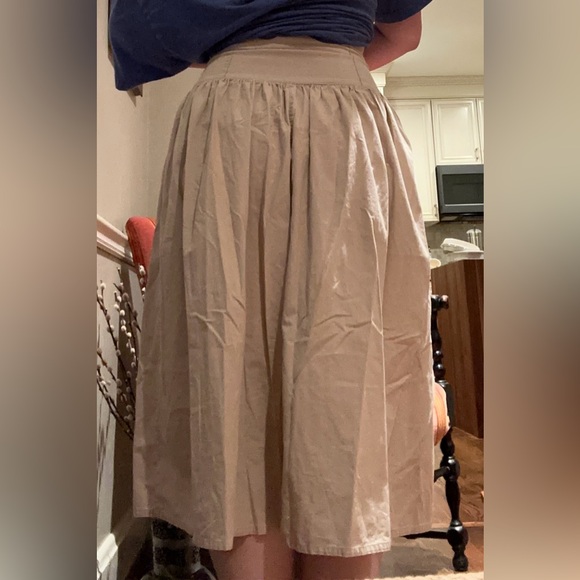 Linen Maxi Skirt - Picture 2 of 3
